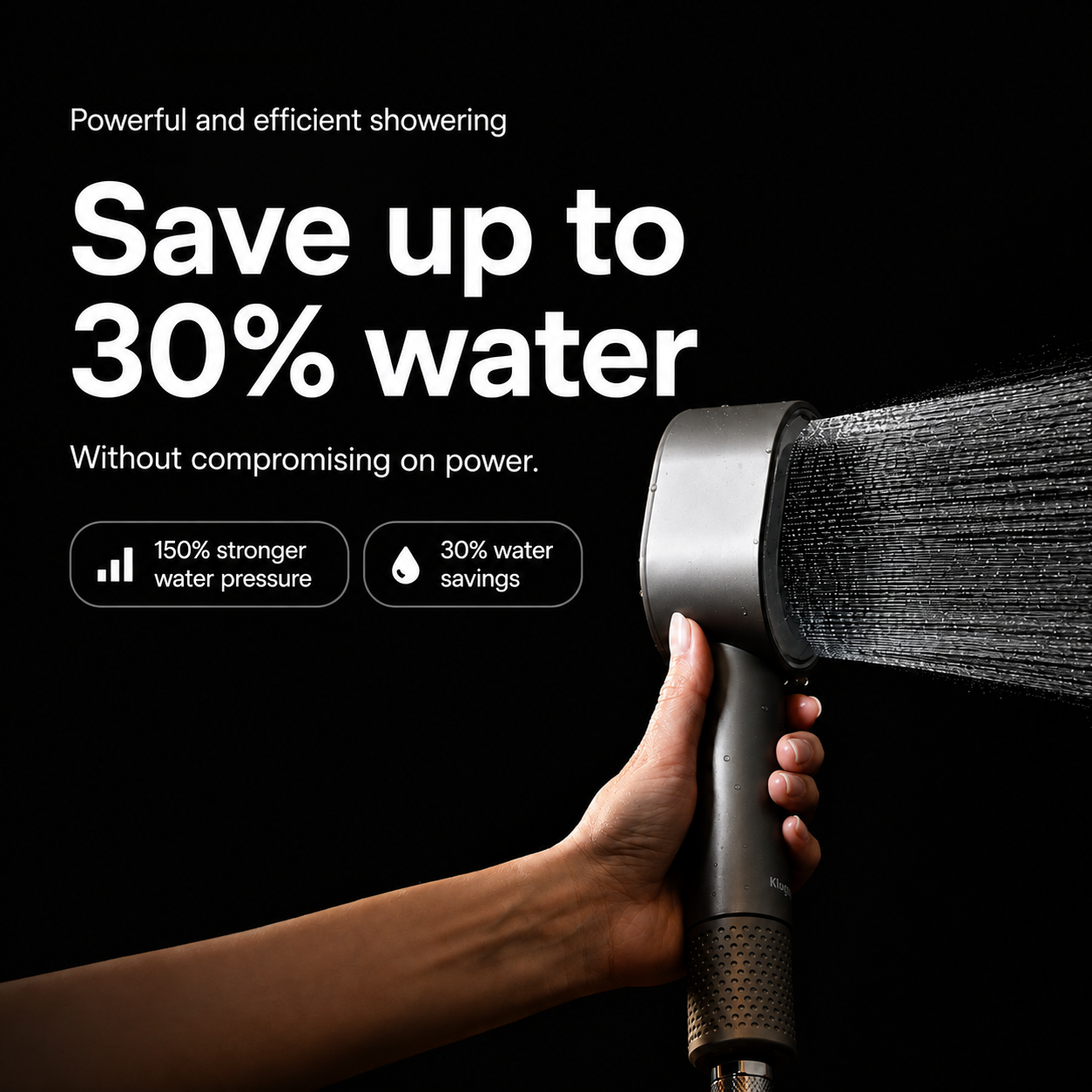 Klense Filter Showerhead
